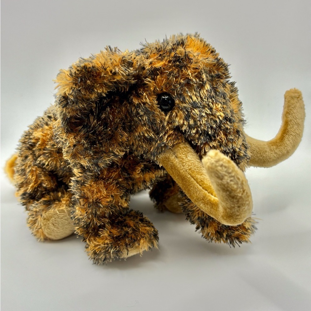 Ty(80)Woolly Mammoth Plush - Brown and Tan